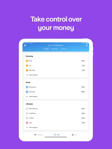 Buddy – Money Budget Planner screenshot 2